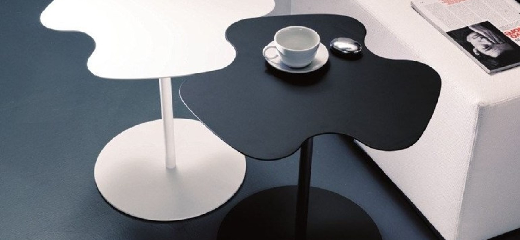 طاولات قهوة على شكل ورود